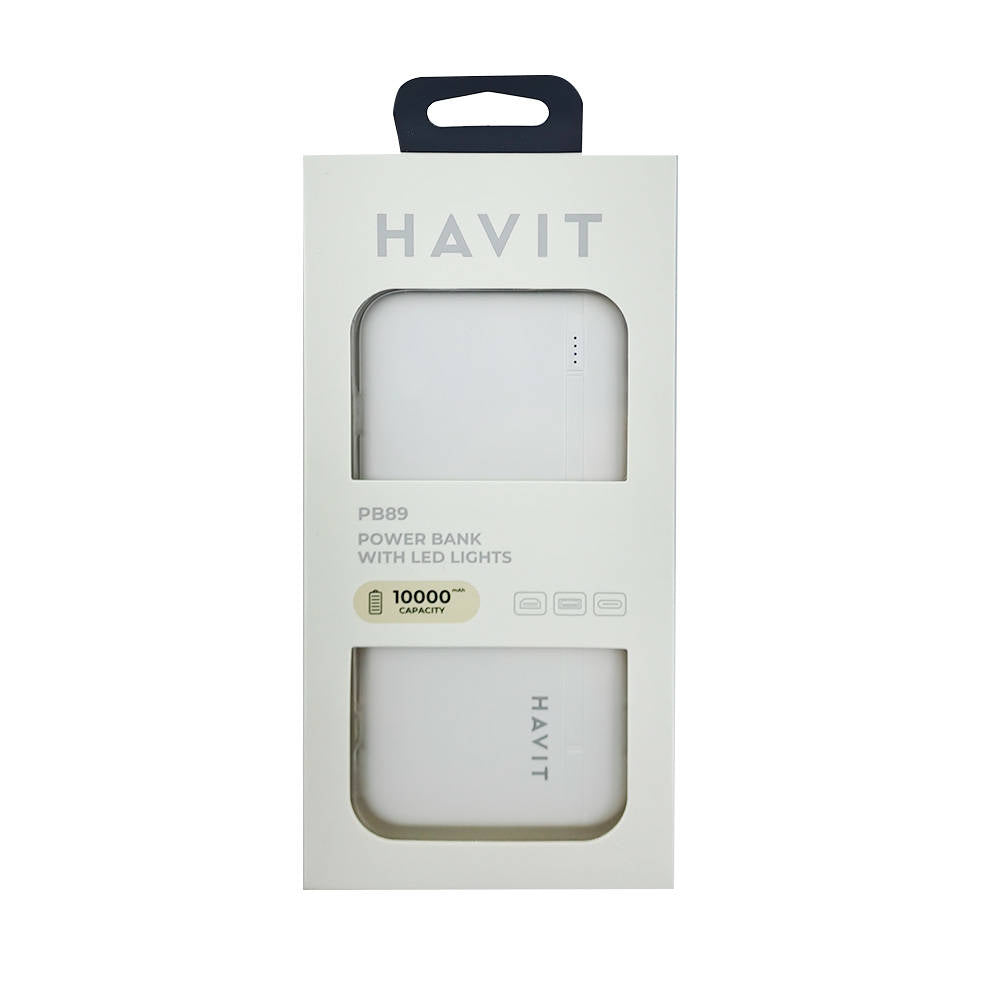 Banco de poder Havit PB89 Blanco