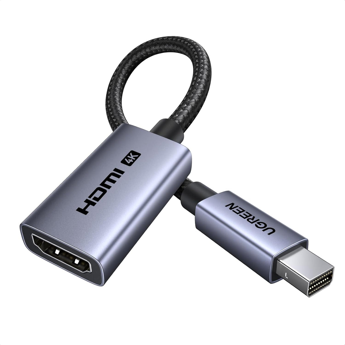Adaptador UGREEN 4K Mini DisplayPort to HDMI Passive Unidirectional DP140 95475