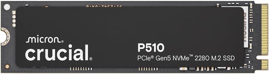 SSD NVME Crucial P510 Gen5 CT1000P510SSD8-01