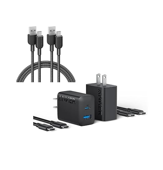 Cargador Anker USB C Charger 20W 5 ft USB C Cable Included