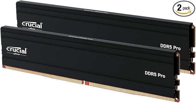 Ram Crucial Pro RAM 48GB Kit (2x24GB) DDR5 6000MHz CP2K24G60C48U5