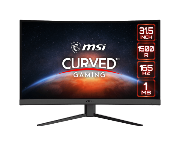 Monitor MSI Optix G32c4w 1080P FHD 165Hz 31.5" Curve