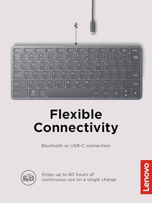 Teclado Lenovo KB331U Multi-Device Wireless Bluetooth