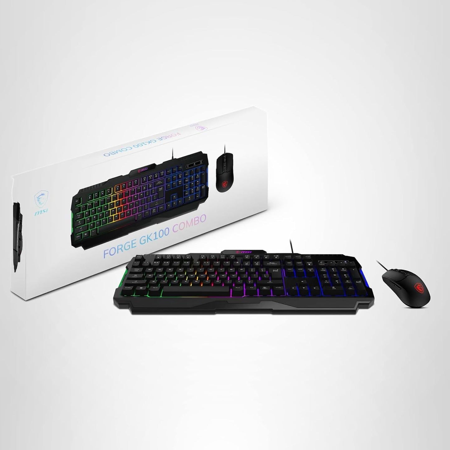 Teclado MSI Force GK100 Combo