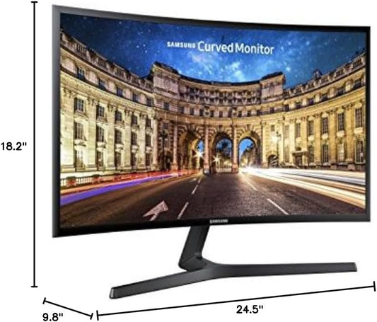 Monitor Samsung 24" CF390 Curved LED Monitor