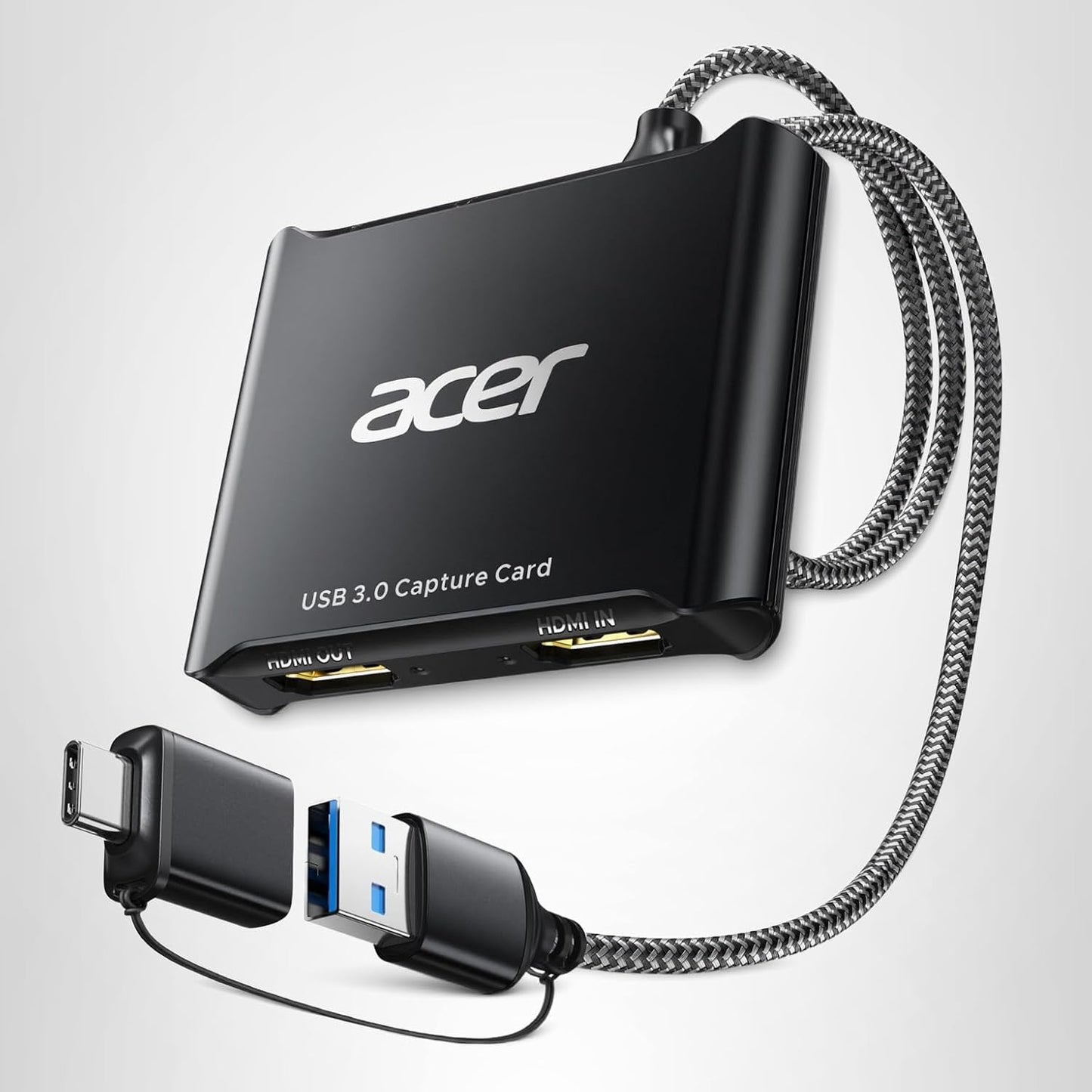 Adaptador / Capturadora de Video Acer OCB5B0 USB 3.0 1080P 60Hz HD