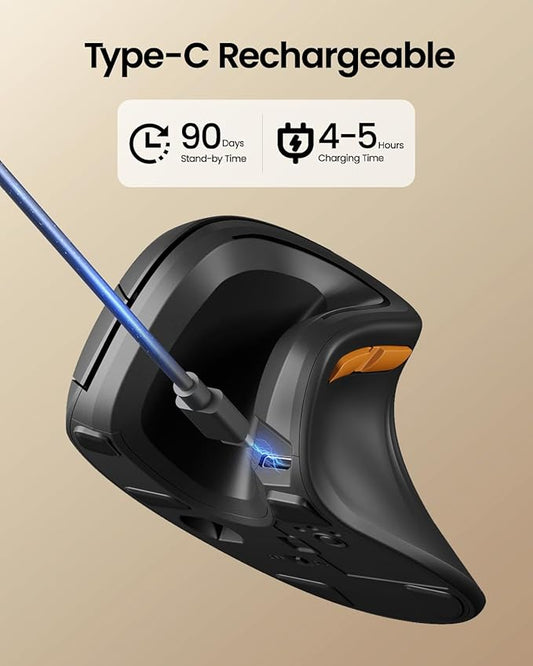 Mouse ProtoArc EM11 NL Ergonomic Vertical Bluetooth