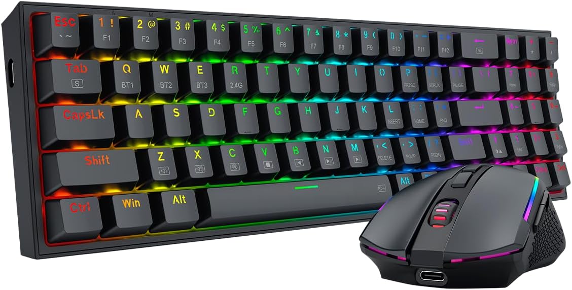 Teclado Redragon S157 PRO Combo Gaming Essentials