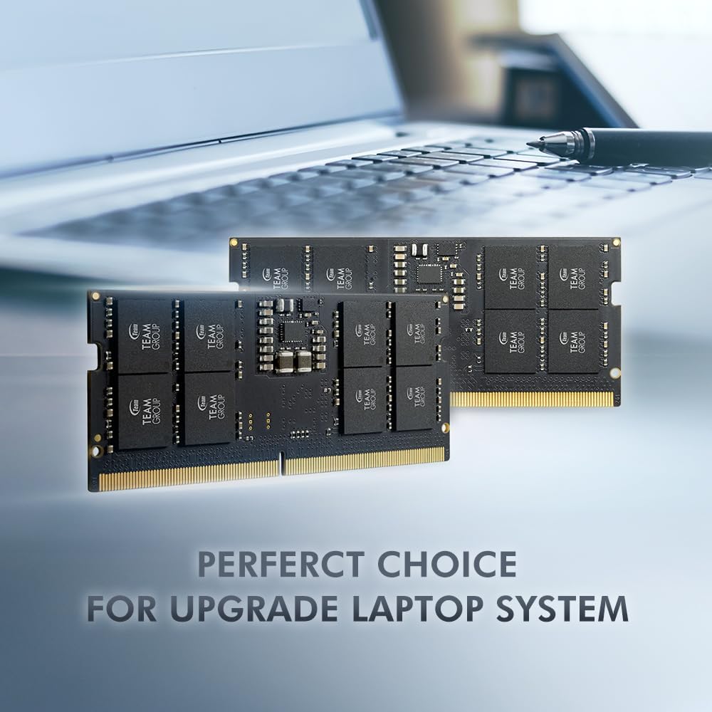 RAM Laptop TeamGroup Elite SODIMM DDR5 64 GB (2 x 32 GB) 5600 Mhz (PC5-44800)