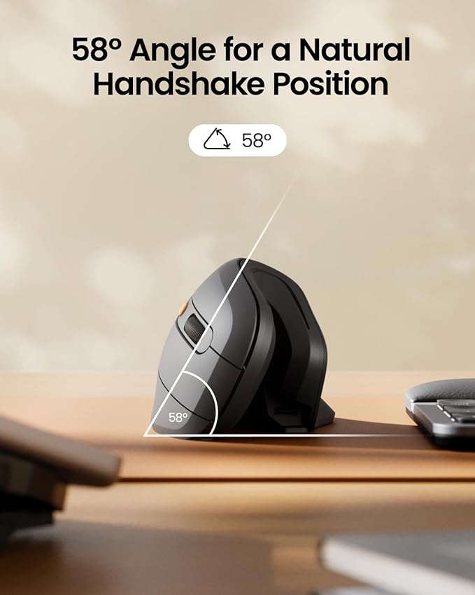 Mouse ProtoArc EM11 NL Ergonomic Vertical Bluetooth