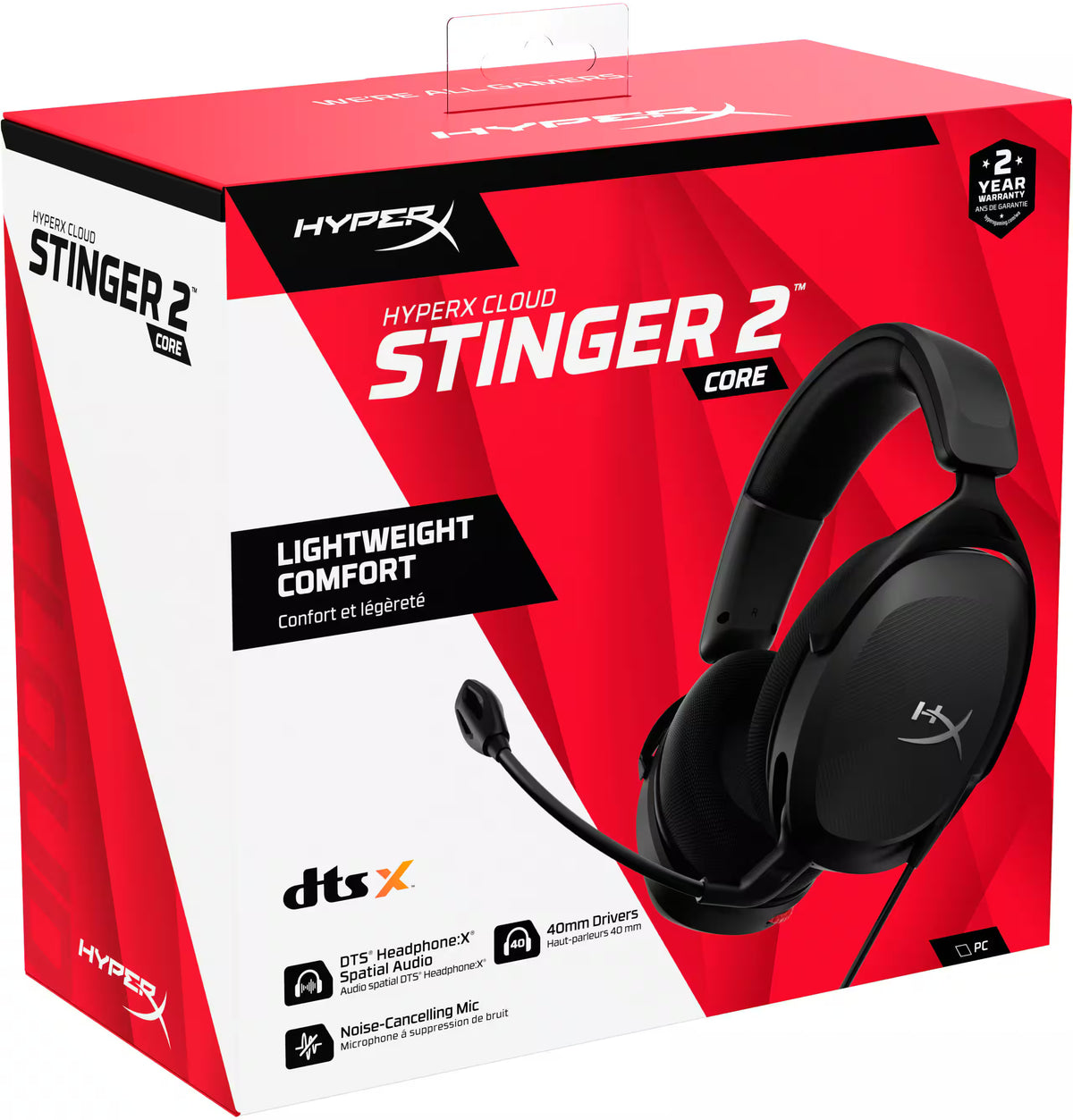 Headset HyperX Cloud Stinger 2 Core