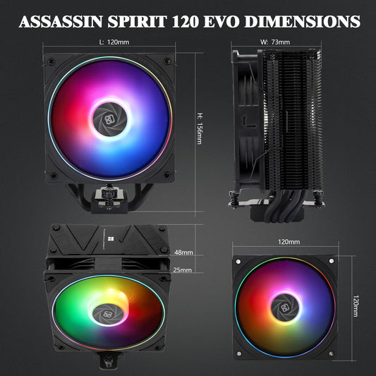 Disipador de Procesador Thermalright Assassin Spirit 120 EVO