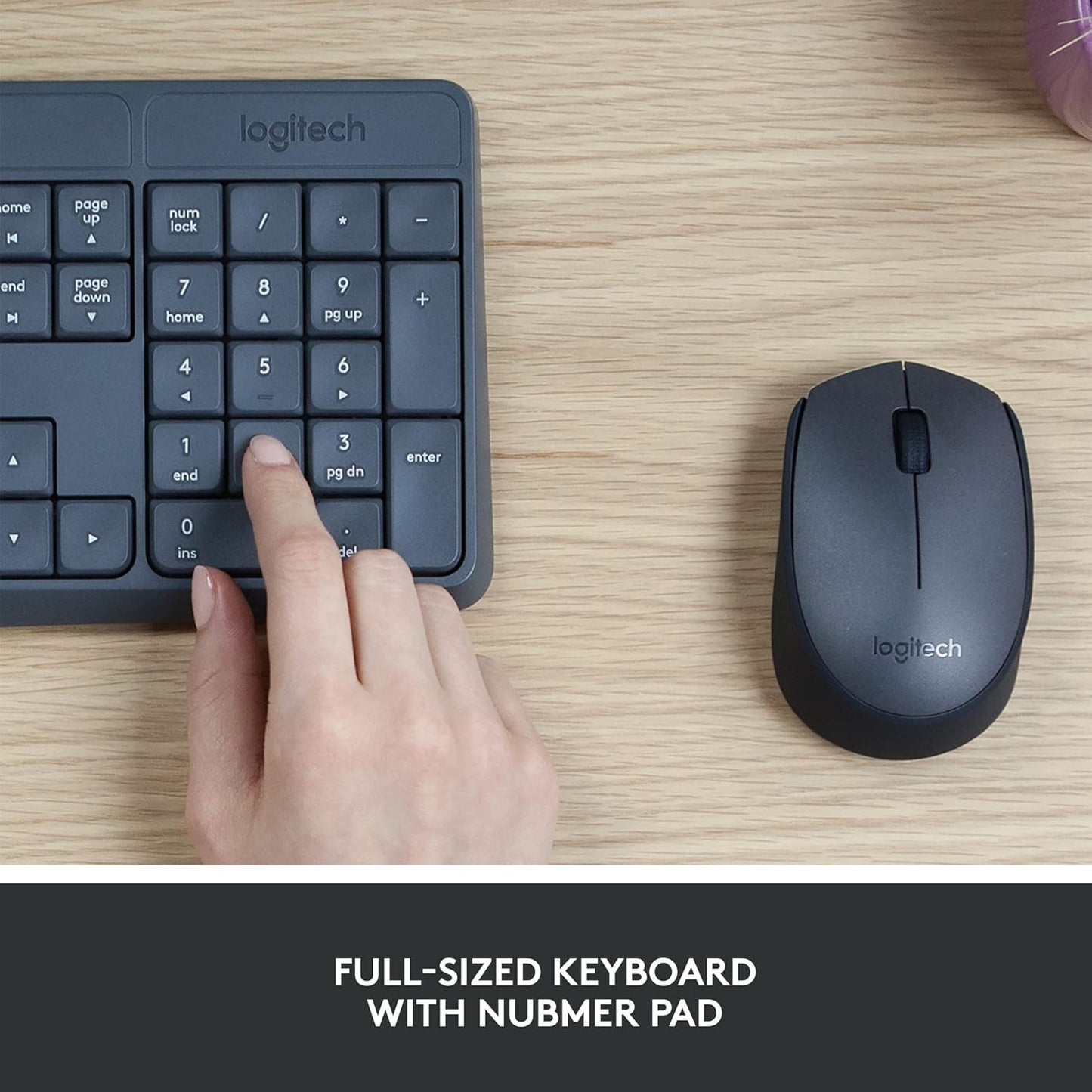 Teclado Logitech MK235 Wireless