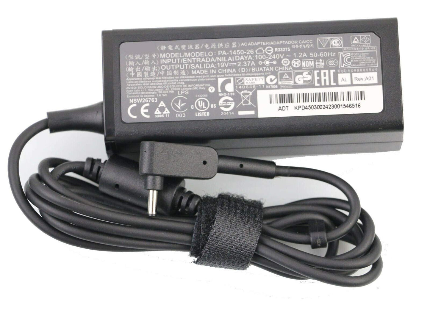 Cargador Acer PA-1450-26 19V 2.37A 45W