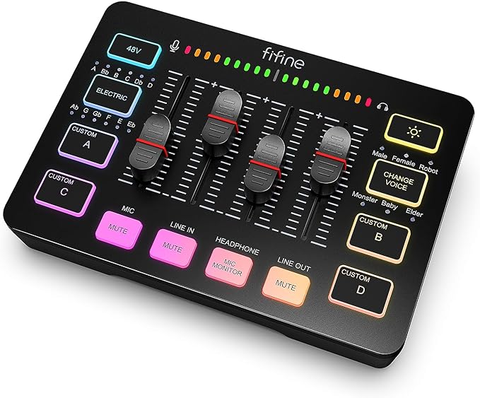 Controlador FIFINE AmpliGame SC3