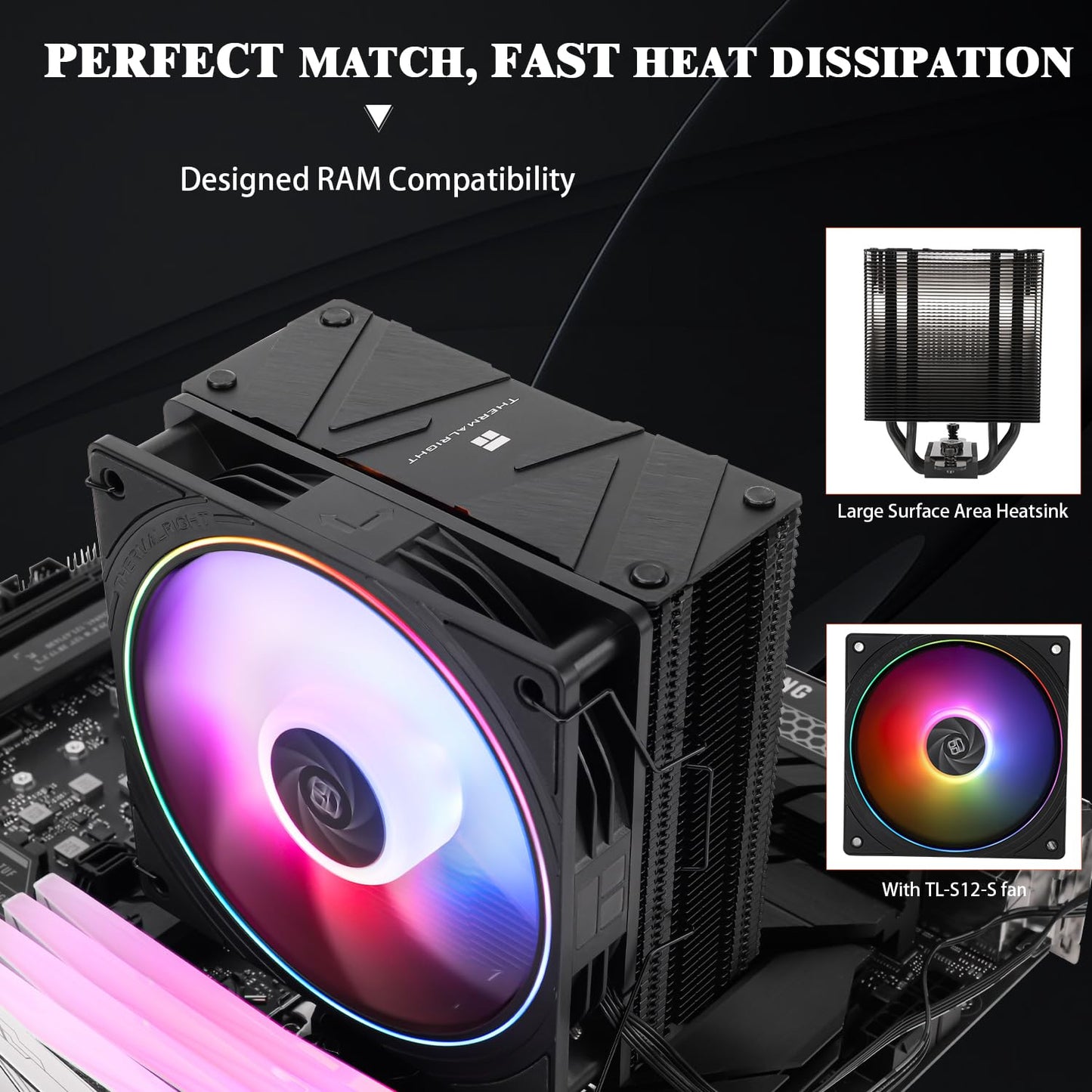 Disipador de Procesador Thermalright Assassin Spirit 120 EVO