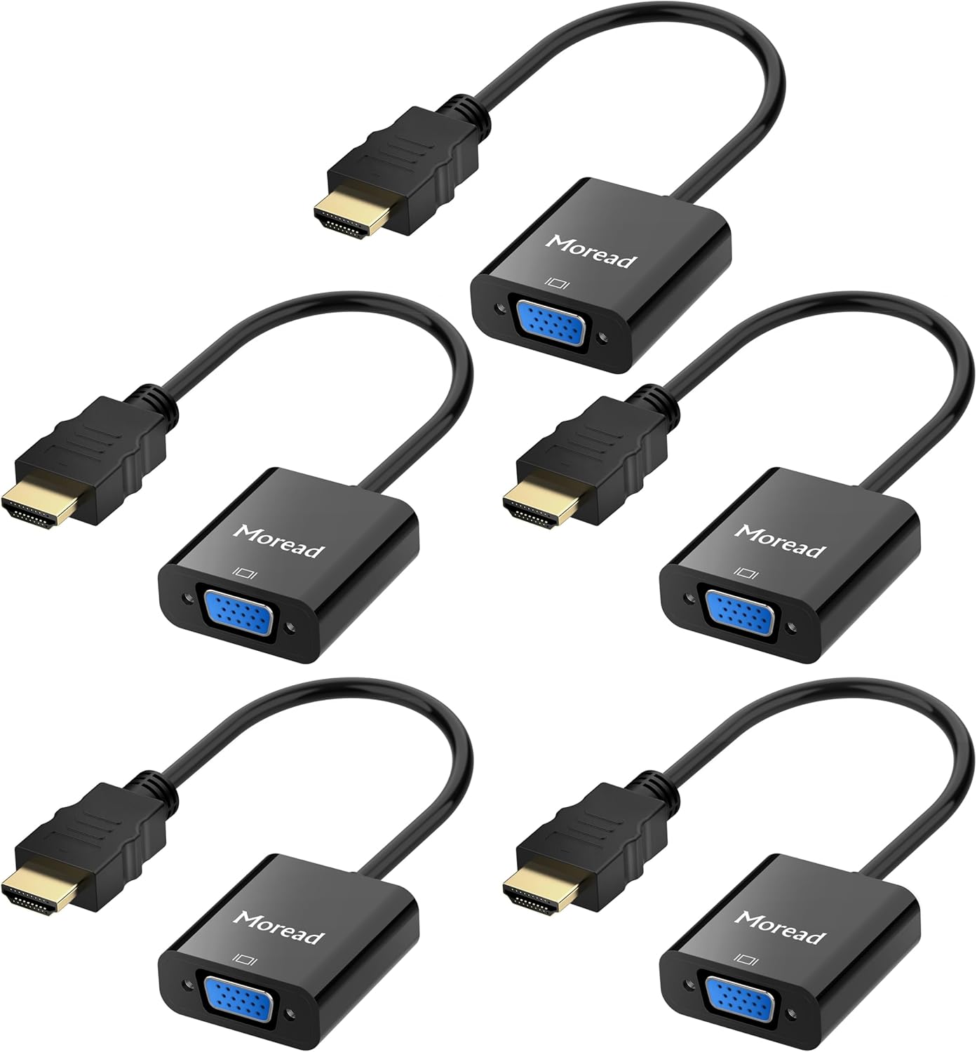 Adaptador Moread HDMI a VGA unidireccional