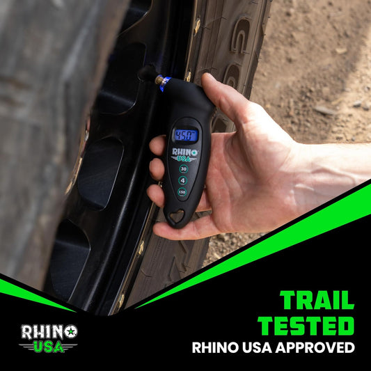 Colmado Overland Accesorio Rhino USA Medidor de presión de neumáticos