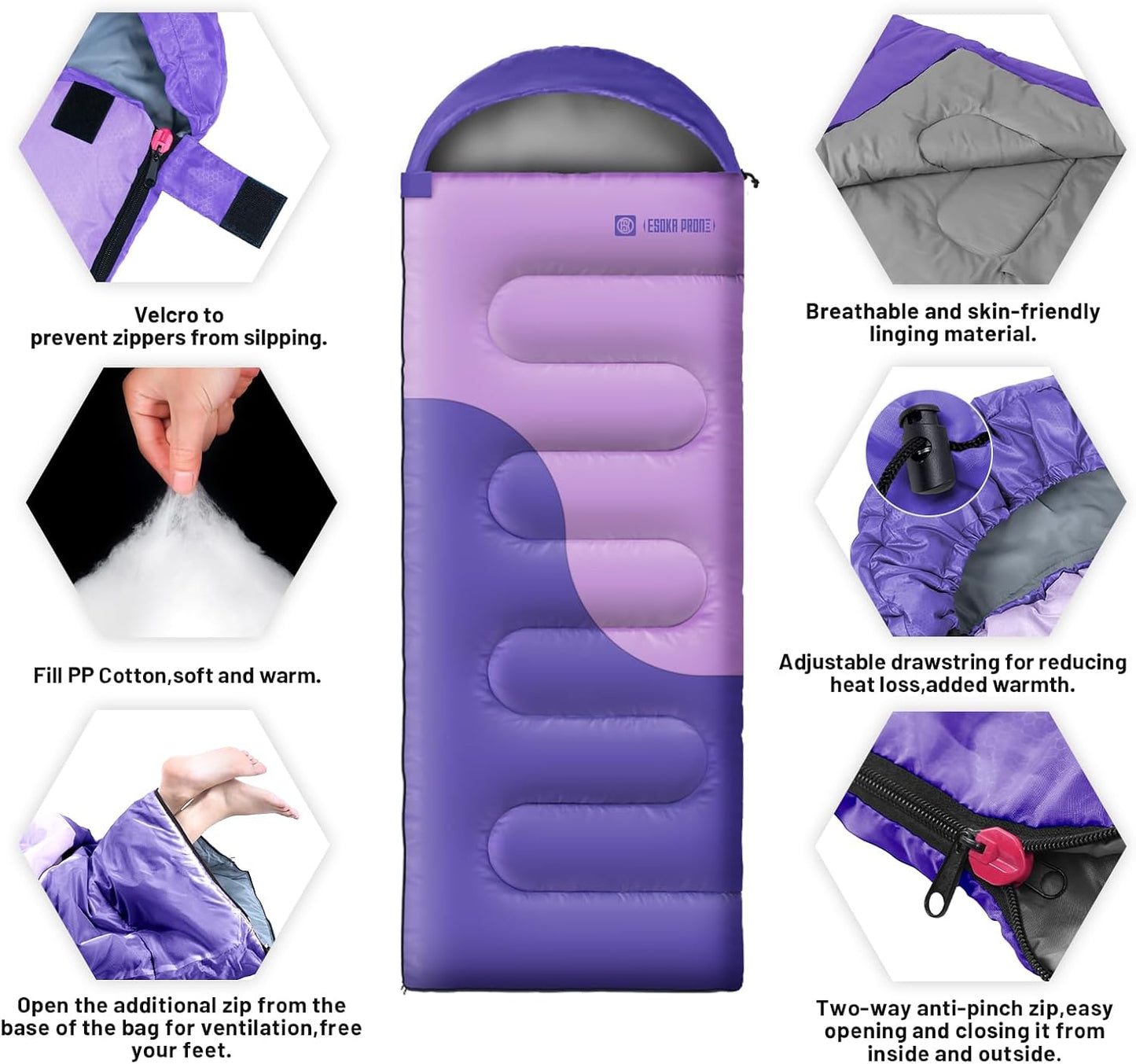 Colmado Overland Camping Esoka Sleeping Bags