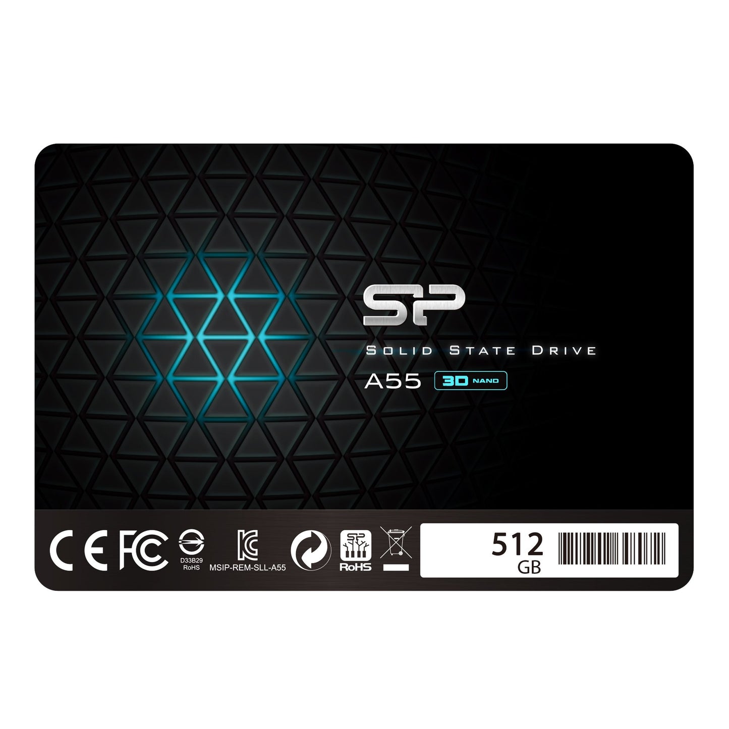 SSD Sata Silicon Power 512GB SSD 3D NAND A55