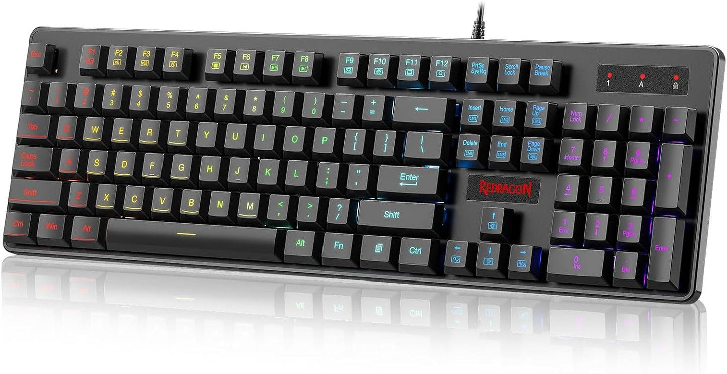 Teclado Redragon K509 RGB-Backlit