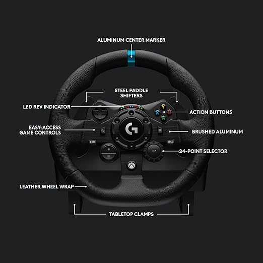 Volantes Logitech G923 - Simulador
