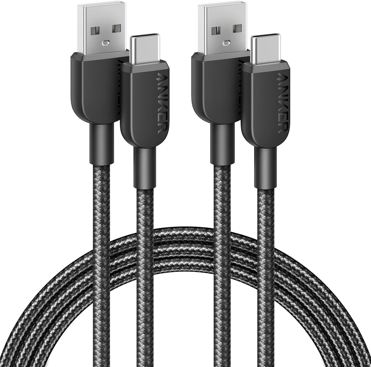 Cable Anker 310 trenzado USB A a USB C (2 Pack)