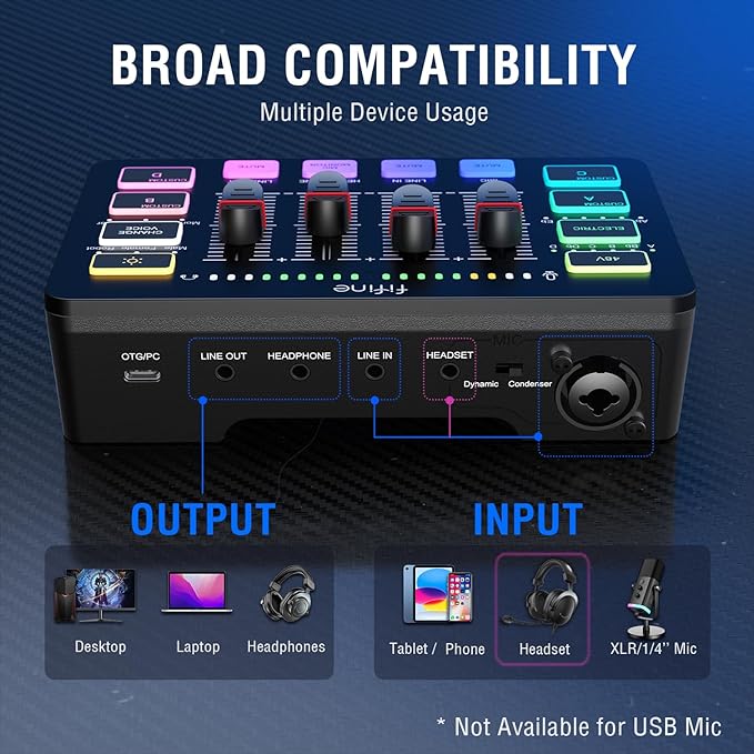 Controlador FIFINE AmpliGame SC3