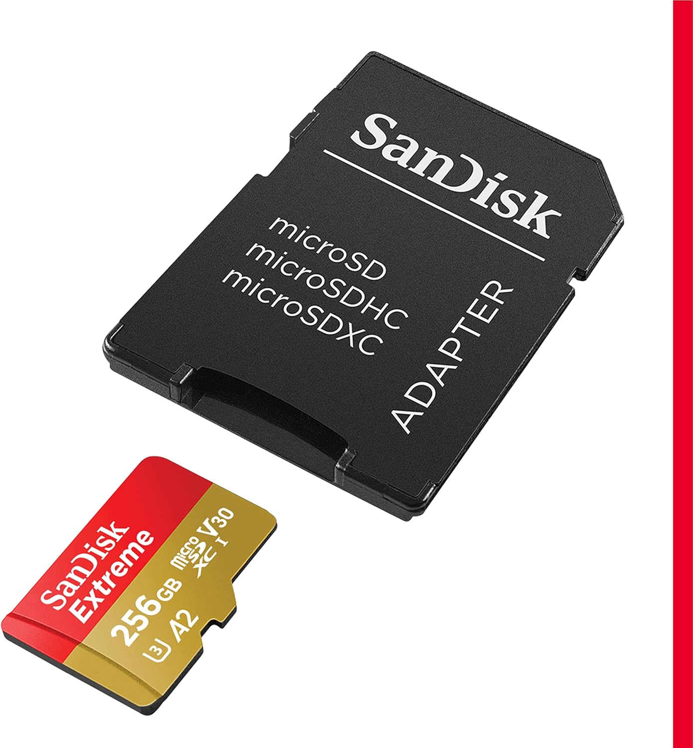 Memoria SD SanDisk 256GB Extreme microSDXC