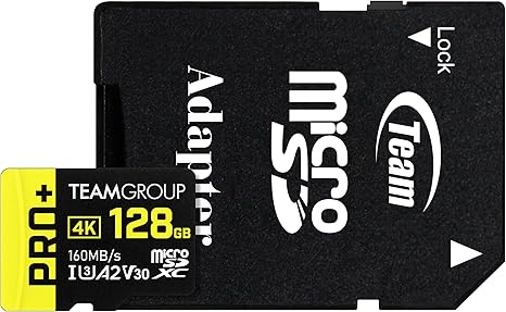 SD Team Group A2 128GB U3 A2 V30