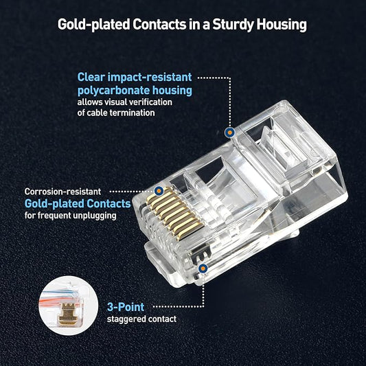 Conector Jaclink RJ-45 CAT6