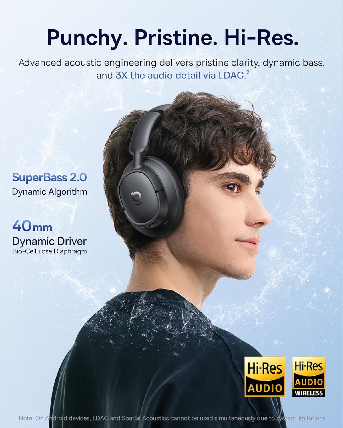 Headset Baseus Bass BH1 NC Adaptive