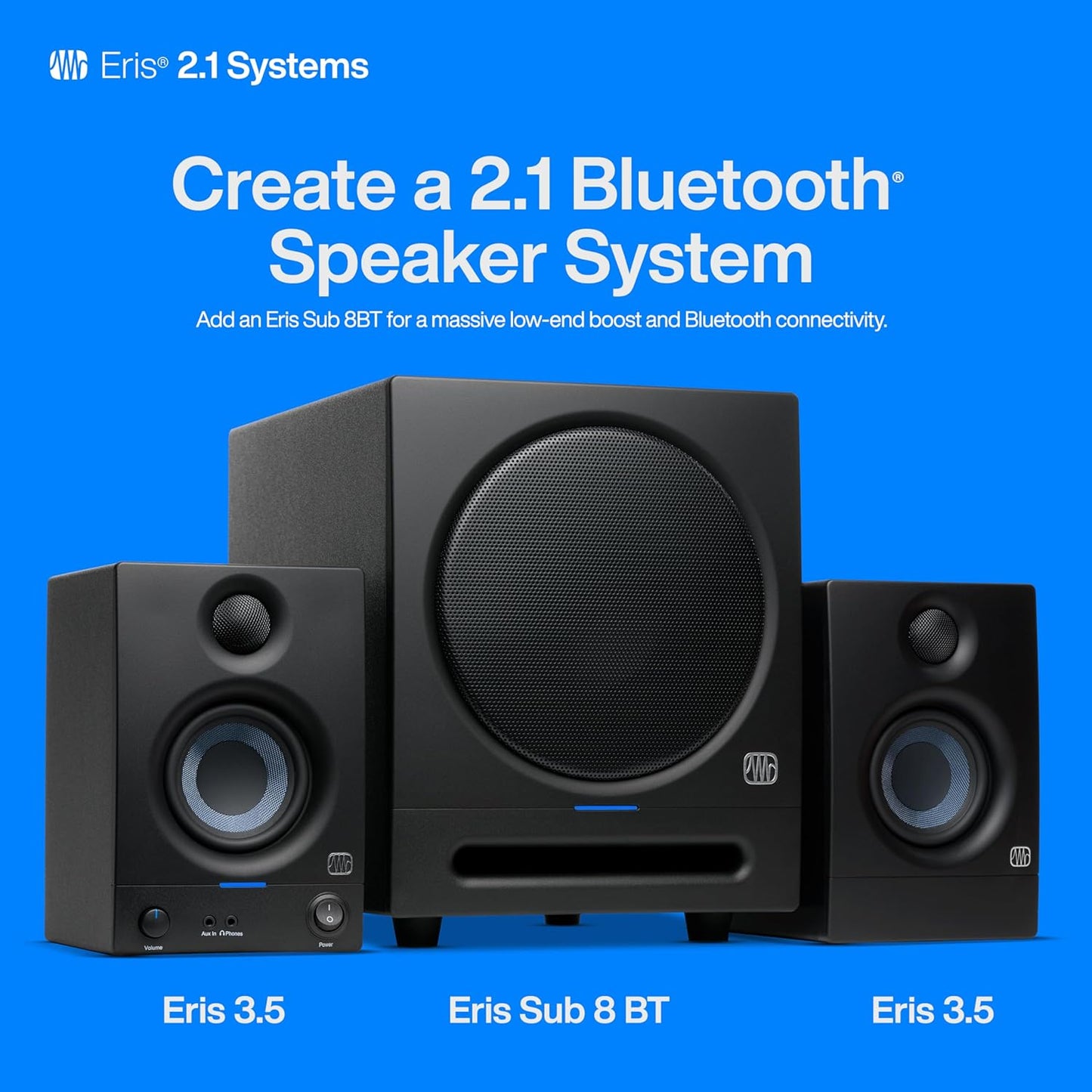 Bocina PreSonus Eris 3.5 Studio Monitors
