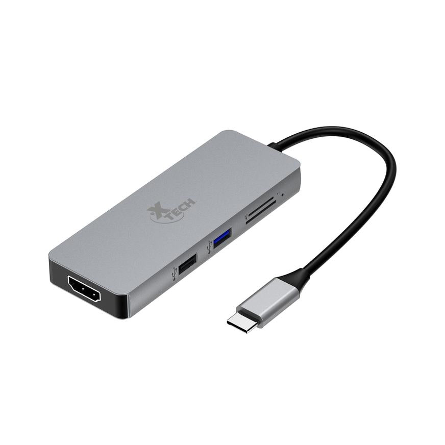HUB XTECH TIPO C 5 EN 1 XTC-564