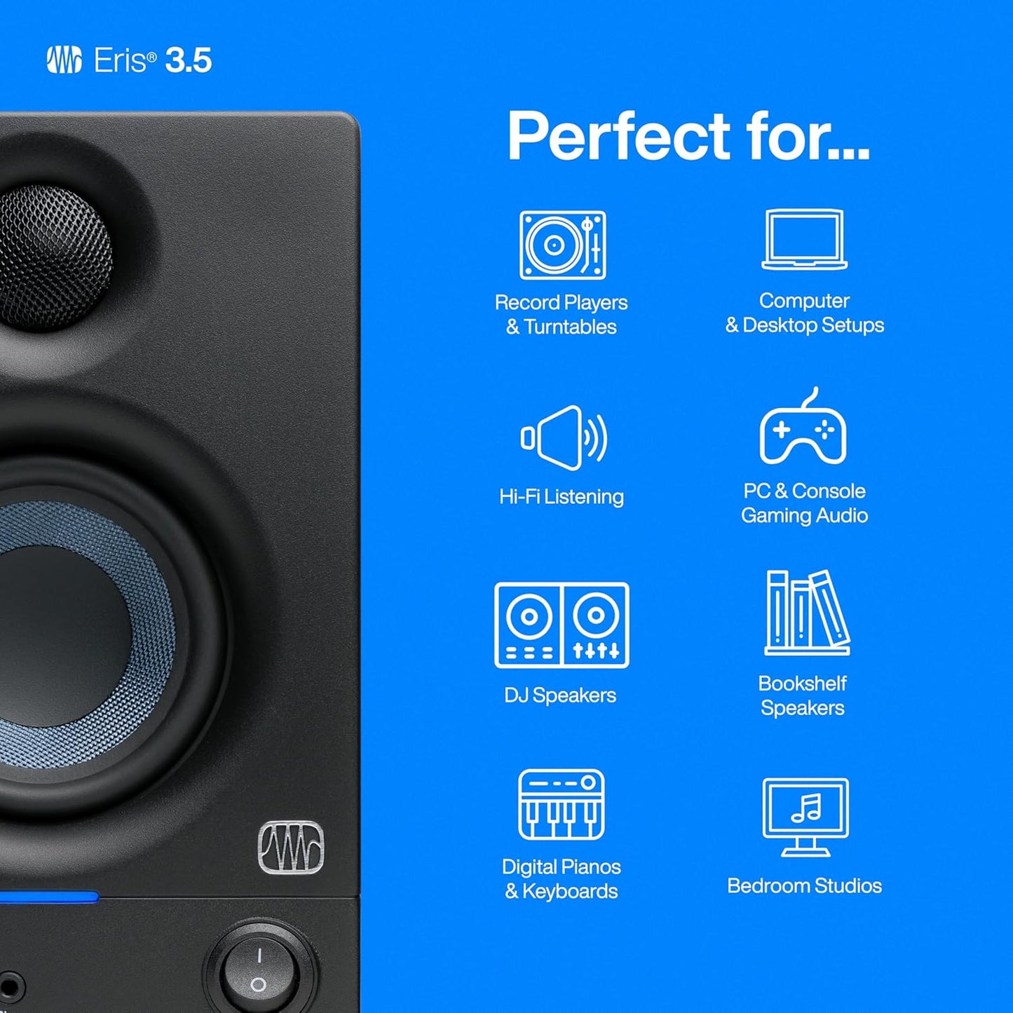Bocina PreSonus Eris 3.5 Studio Monitors
