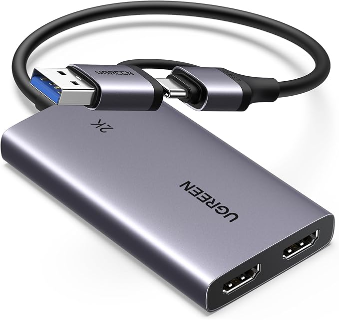 Adaptador / Capturadora de Video Ugreen CM726 Ultimate HD 2K