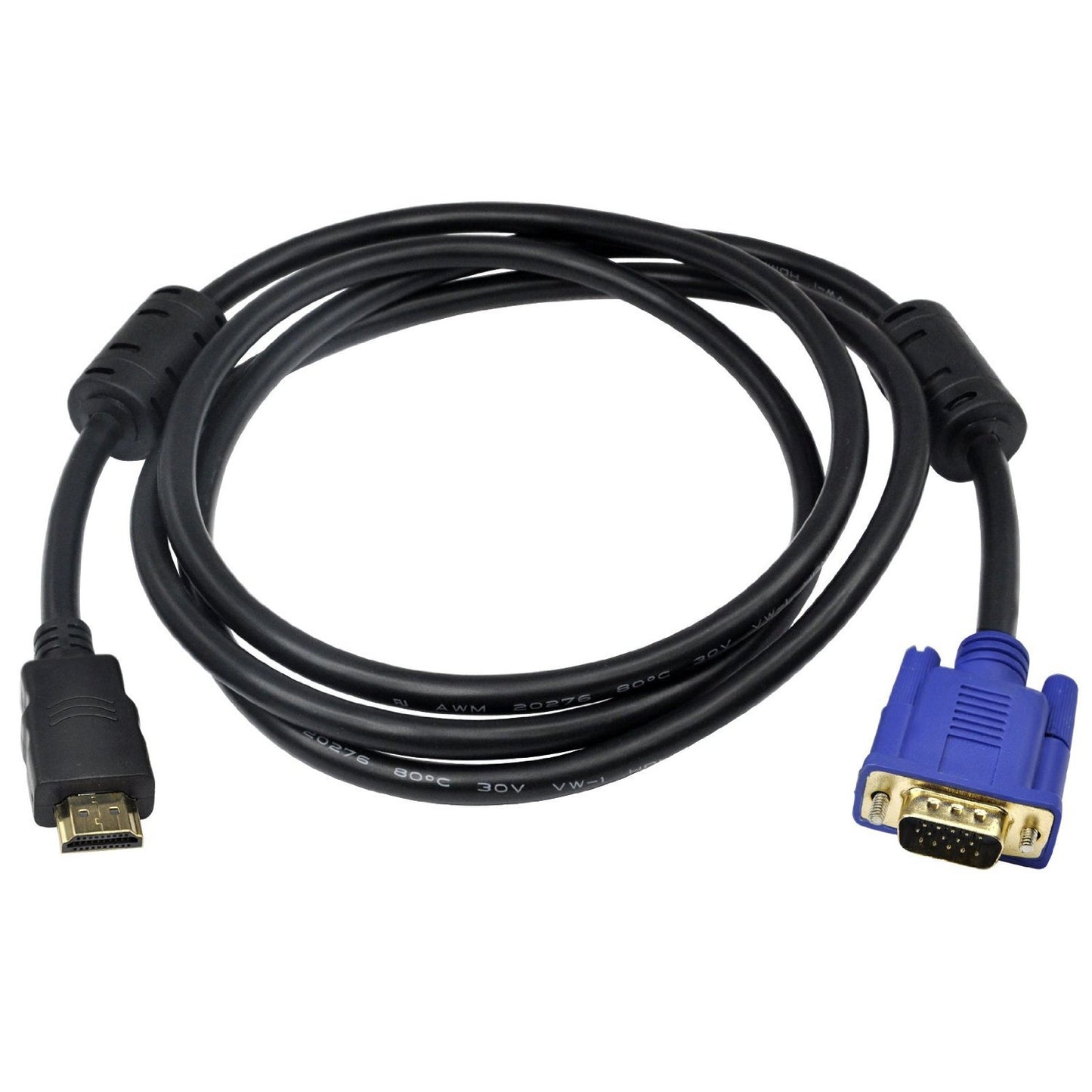Adaptador Jaclink Cable HDMI a VGA 10FT compatible con Windows y Linux JACL-C006