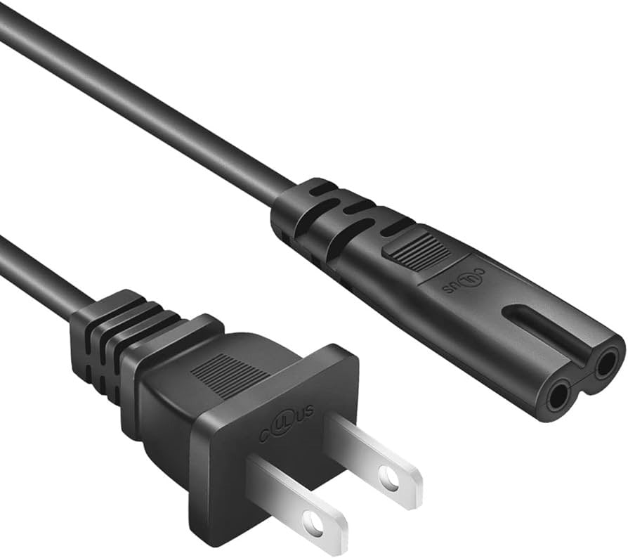 Cable Jaclink Power Cord 2 pin 6ft JACL-C010
