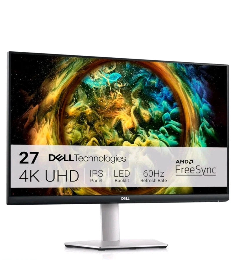 Monitor Dell S2721QS 27 Inch, 4K UHD (3840 x 2160) IPS Display