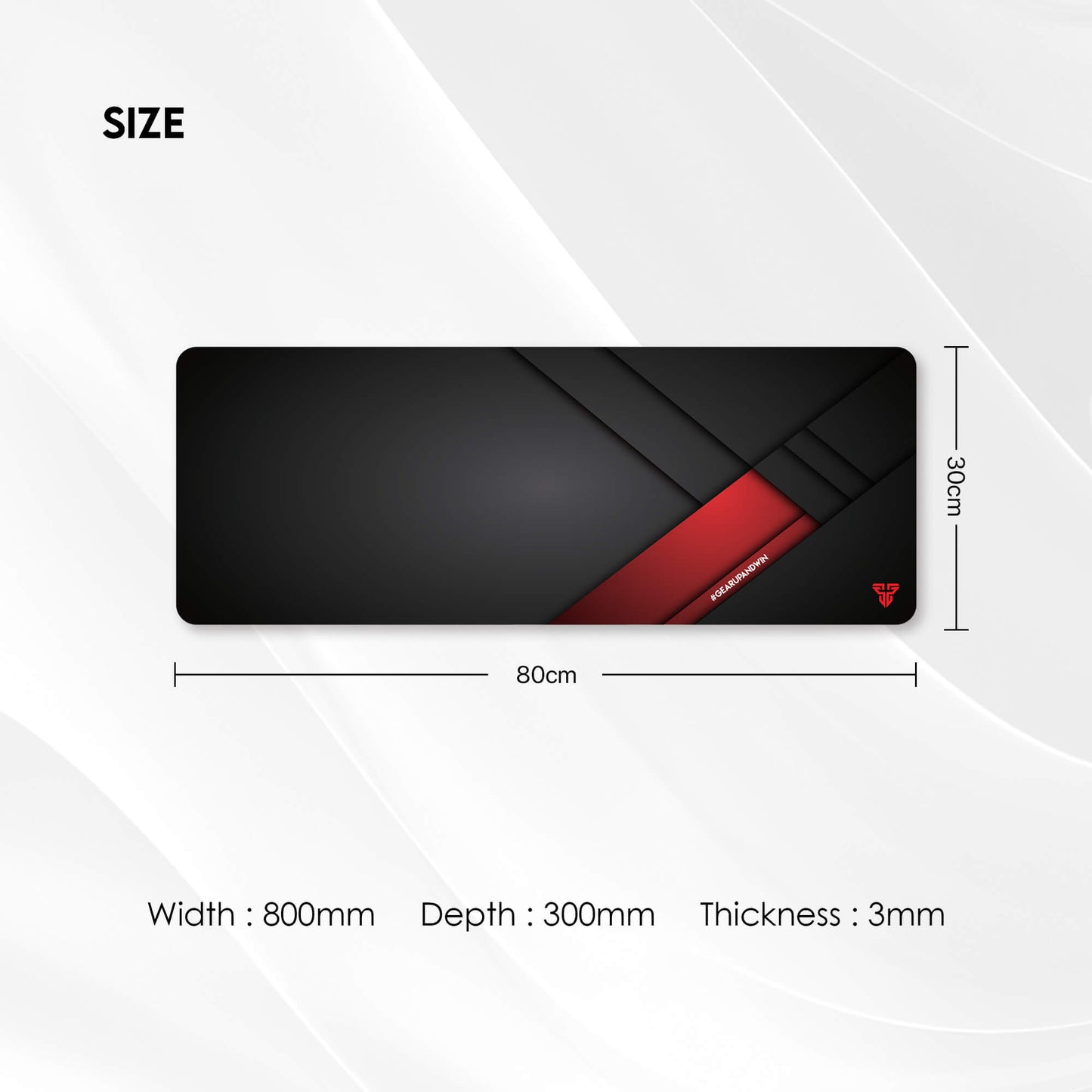 Mouse Pad Fantech MP806 VIGIL XL