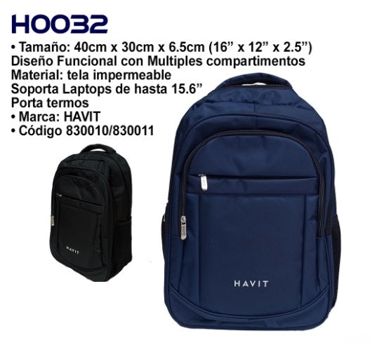 Bulto Havit H0032 Negro