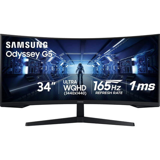 Monitor Samsung LC34G55TWDNXZA 34" Odyssey G55T WQHD 165Hz
