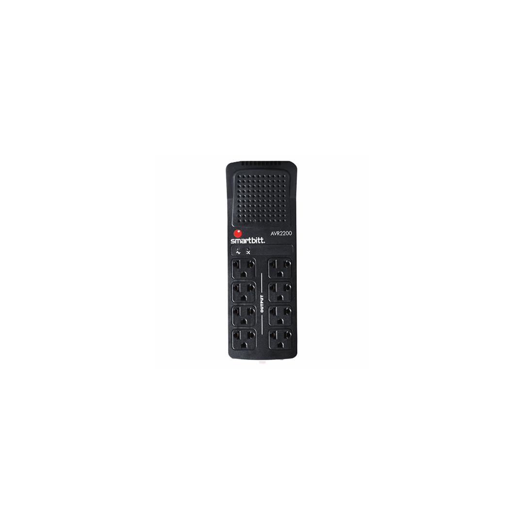 UPS Regulador Smartbitt SBAVR2200 2200VA 1100W 8 salidas