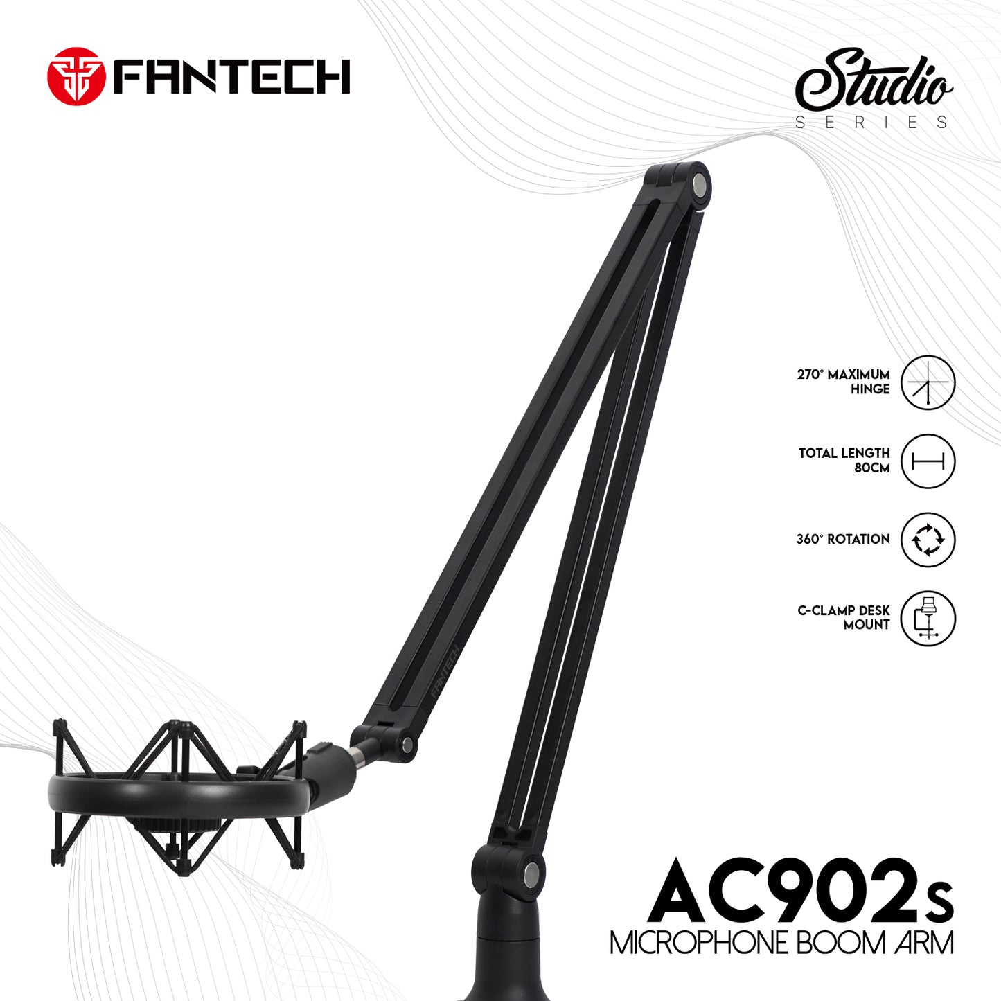 Stan de Microfono Fantech AC902S