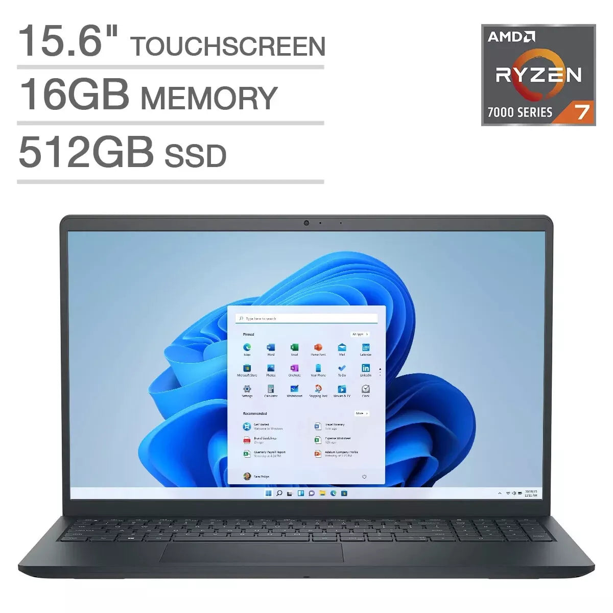 Laptop Dell Inspiron 15.6 i3535-A813BLK