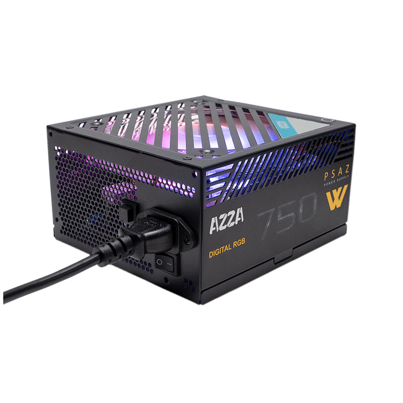 PSU AZZA 750W ARGB 80 PLUS BRONZE CERTIFIED