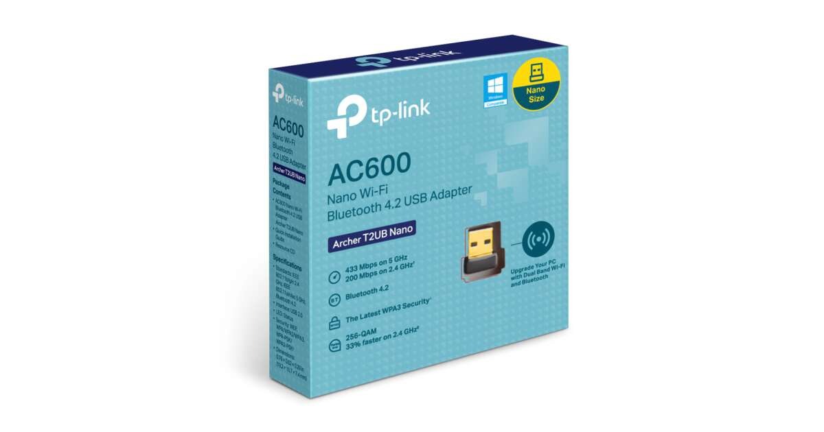 WiFi USB TP-Link Archer T2UB Nano WIFI BT4.2