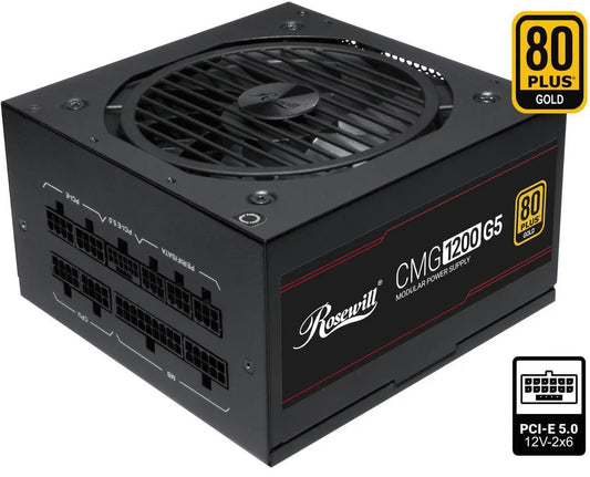 Power Supply Rosewill CMG5 1200W 80+ Gold ATX 3.0 & 3.1 - CMG1200G5