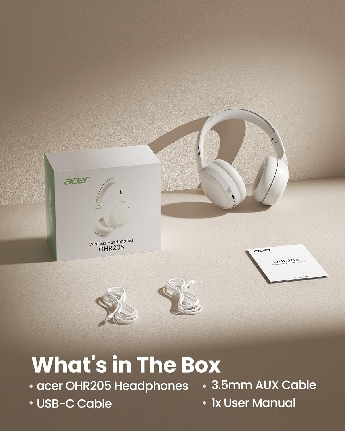 Headset Acer OHR205 Wireless Bluetooth