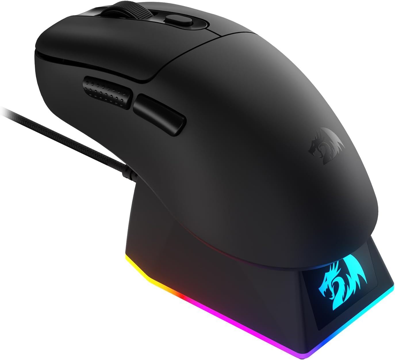 Mouse Redragon M998 RGB, BT/2.4G inalámbrico/con cable